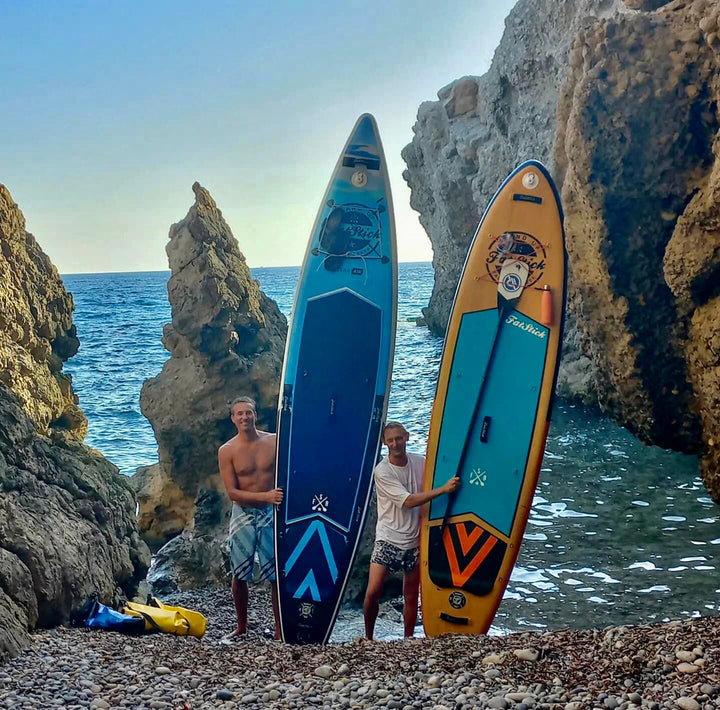 Pacchetto paddle board gonfiabile da turismo FatStick 12'6 iSUP