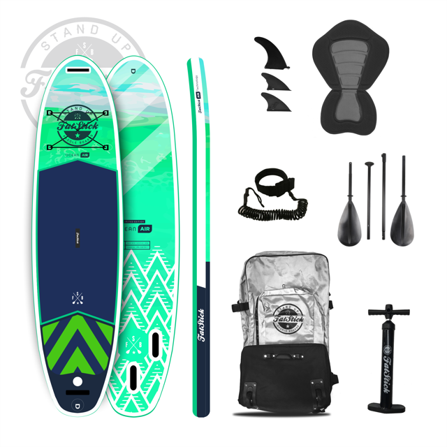 Pure Art 10'6 Inflatable Stand Up Paddle Board SUP Package