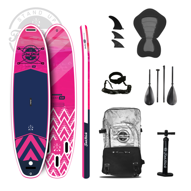 Pure Art 10'6 Inflatable Stand Up Paddle Board SUP Package