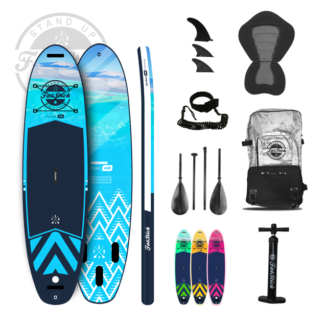 Pure Art 10'6 Inflatable Stand Up Paddle Board SUP Package